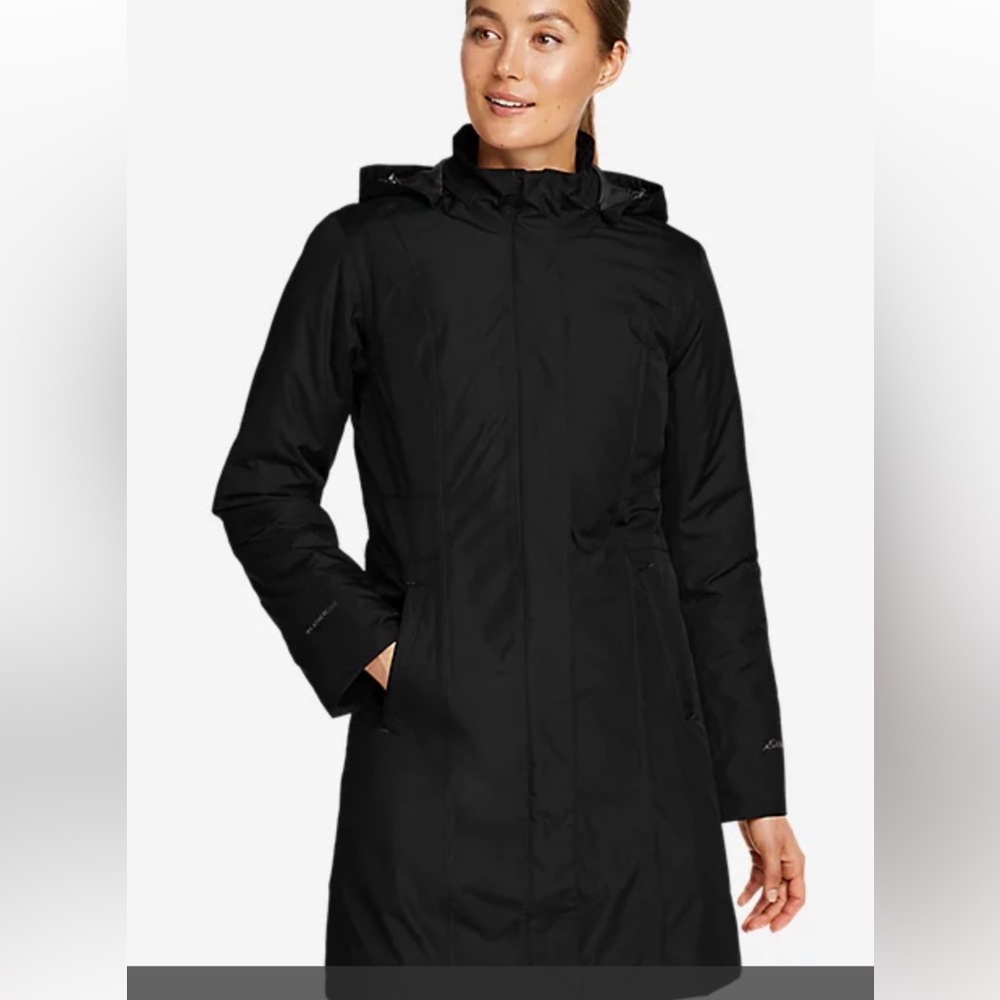 Eddie bauer weather edge girl on the go rain coat insulated